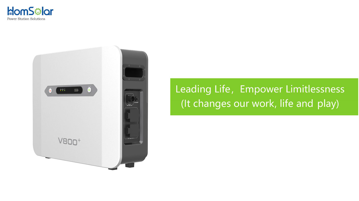 V800 plug-and-play photovoltaic systems